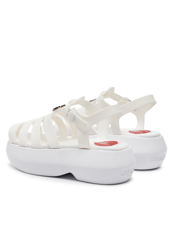 LOVE MOSCHINO LOVE MOSCHINO Sandalen JA16247I0II38100 Weiß