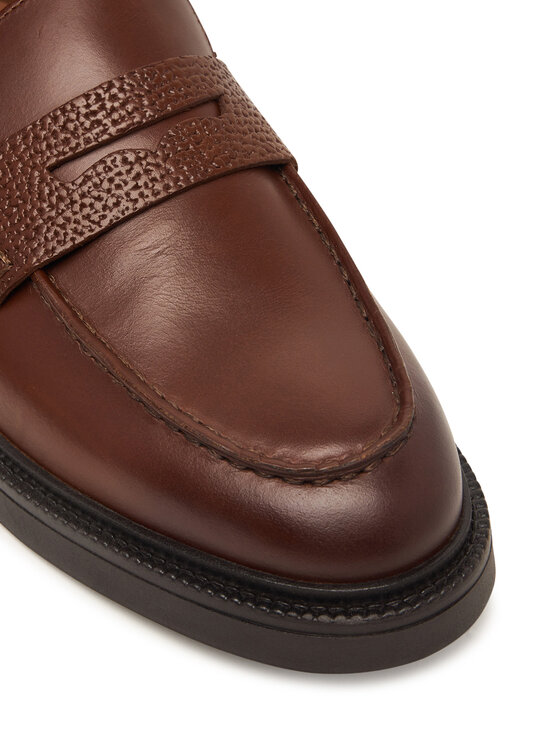Tommy Hilfiger Tommy Hilfiger Loafersy Corporate Casual FM0FM05968 Hnědá