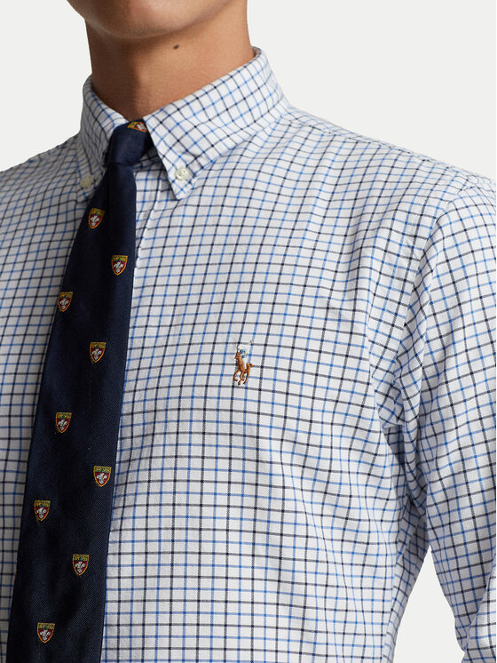 Polo Ralph Lauren Polo Ralph Lauren Košulja 710922273002 Svijetloplava Custom Fit