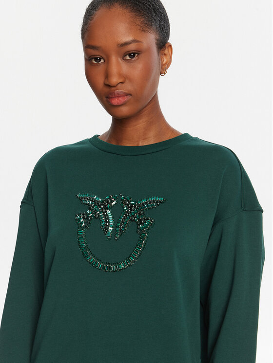 PINKO PINKO Džemperis Nelly 100534 A2RO Žalia Regular Fit