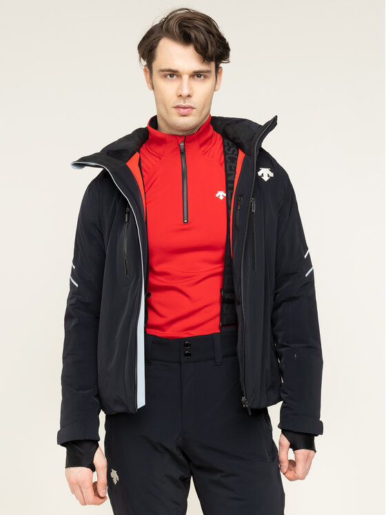 Descente Descente Лижна куртка Jurgen DWMOGK63 Чорний Regular Fit