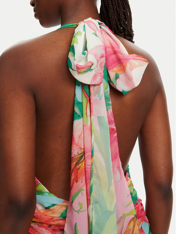 BARDOT BARDOT Cocktail obleka Mave 59705DB1 Pisana Regular Fit