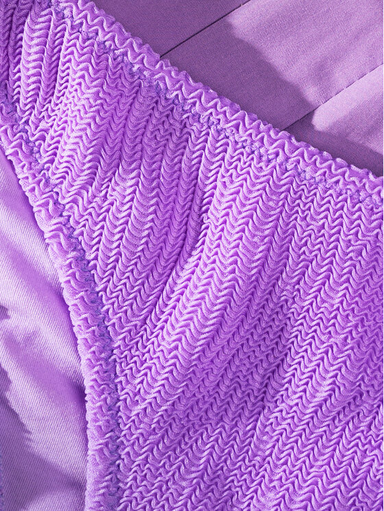 Miss Lou Miss Lou Bikini pezzo sotto D-SP2-FL Viola