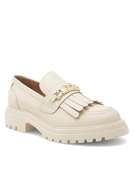 Eva Minge Eva Minge Loaferice ANGE-1018 Bež