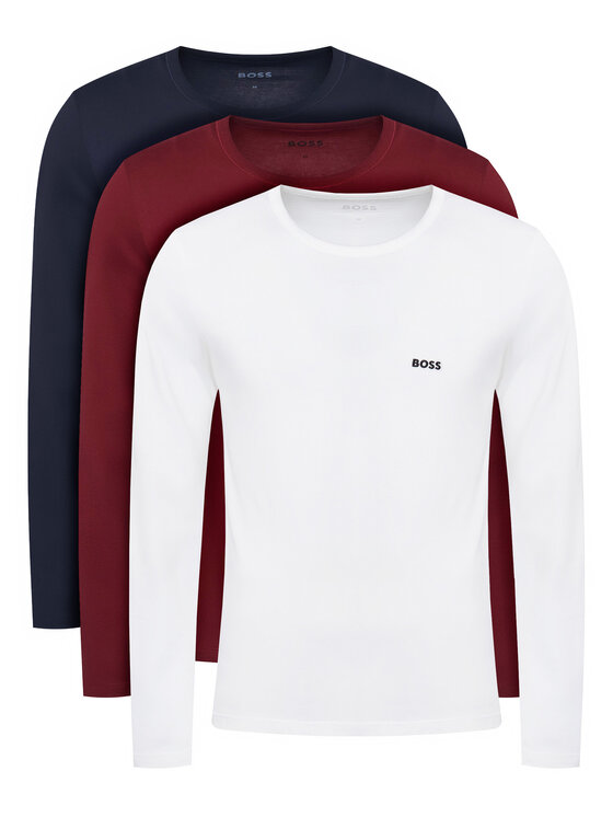 BOSS BOSS Pika varrukaga särkide komplekt Classic 50492321 Värviline Regular Fit