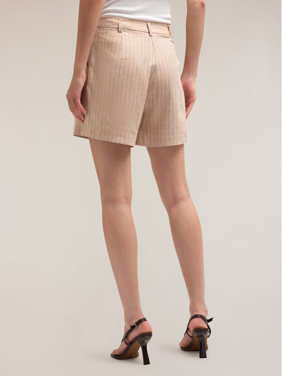 Motivi Motivi Pantaloncini di tessuto P013Q003979N0R2 Crema Regular Fit