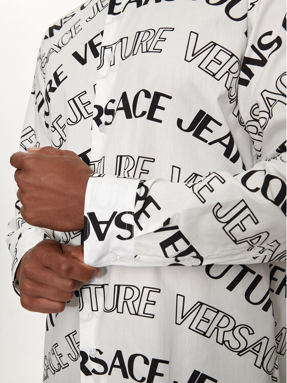 Versace Jeans Couture Versace Jeans Couture Cămașă 76GAL2R0 Alb Regular Fit
