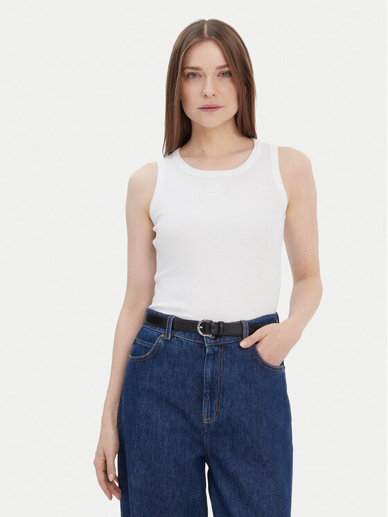 JOOP! JOOP! Felső 30040191 Fehér Slim Fit