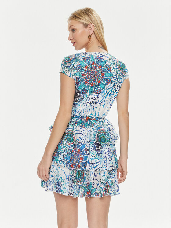 Marciano Guess Marciano Guess Každodenní šaty 4GGK10 9739Z Barevná Regular Fit