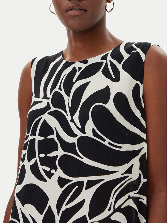Olsen Olsen Rochie de zi 13002001 Negru Regular Fit