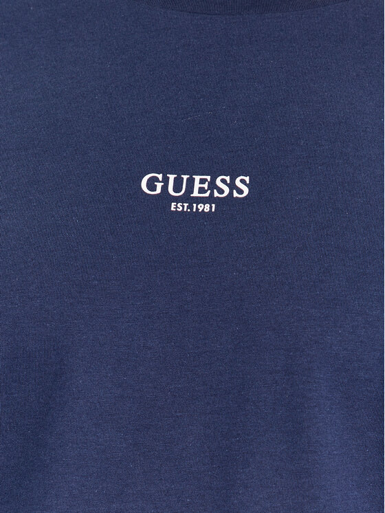 Guess Guess Piżama U2BX00 KBZG0 Niebieski Regular Fit