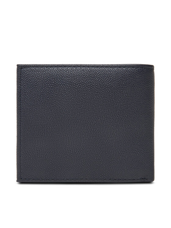 Tommy Hilfiger Tommy Hilfiger Nagyméretű férfi pénztárca Th Flag Cc Flap And Coin AM0AM13520 Sötétkék