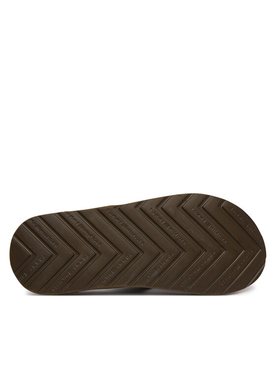 Tommy Hilfiger Tommy Hilfiger Varbavahesandaalid Molded Hilfiger Lth Beach Sandal FM0FM05802 Must