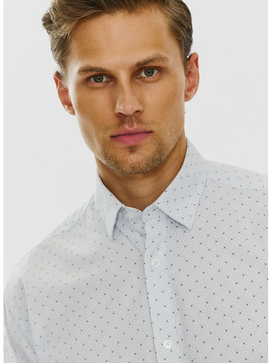 Pako Lorente Pako Lorente Koszula P24SF-1X-004 Biały Regular Fit