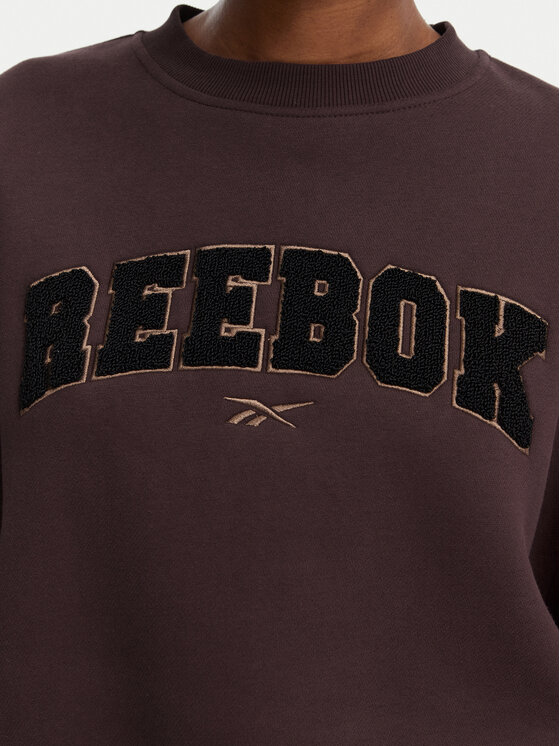 Reebok Reebok Majica dugih rukava Inka RK25686CCW Tamno smeđa Oversize