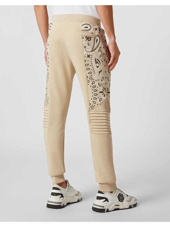 PHILIPP PLEIN PHILIPP PLEIN Jogger nohavice 1871 Béžová Jogger Fit