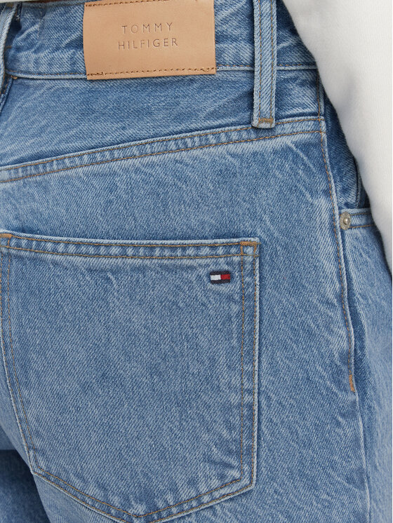 Tommy Hilfiger Tommy Hilfiger Jeans hlače WW0WW45922 Modra Relaxed Fit