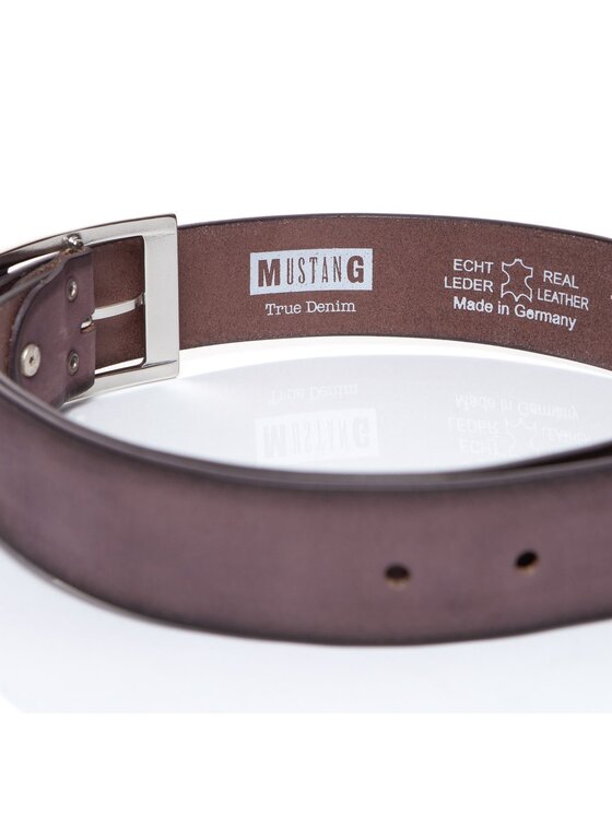 Mustang Mustang Pasek Męski BELT Brązowy