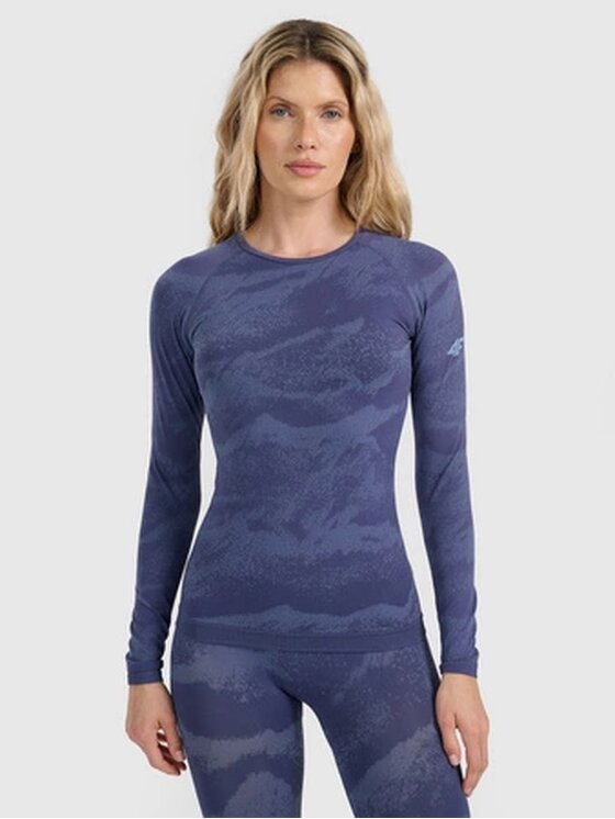 4F 4F Intimo termico pezzo sopra 4FWAW25USEAF208-34A Blu