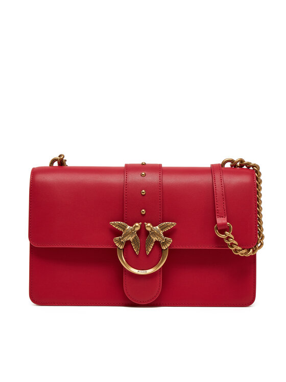 PINKO PINKO Ročna torba Love One Classic Cl PE 25 PCPL 100053 A0F1 Rdeča