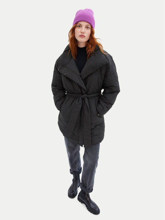 Gap Gap Télikabát 451444 Fekete Oversize