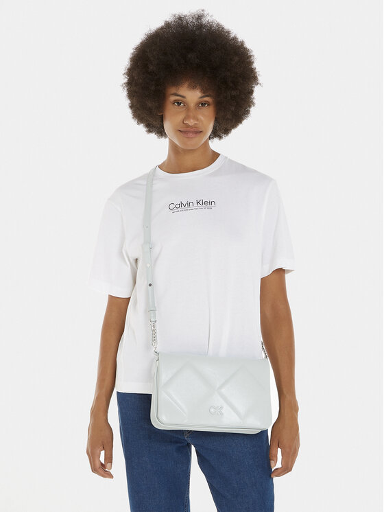 Calvin Klein Calvin Klein Torbica Quilt K60K611759 Siva