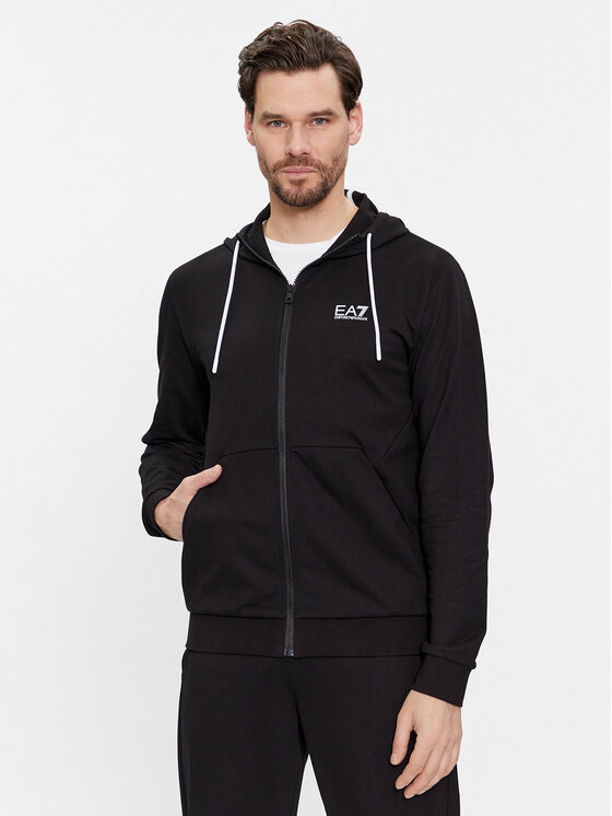 EA7 Emporio Armani EA7 Emporio Armani Trenerka 3DPV52 PJ05Z 1200 Crna Regular Fit