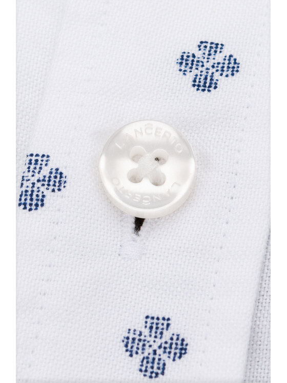 Lancerto Lancerto Koszula Sean KO073122000026 Biały Slim Fit