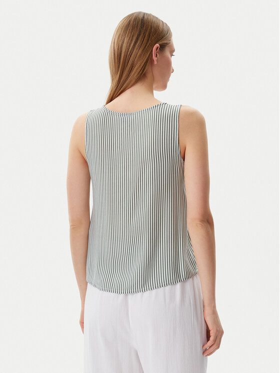 Vero Moda Vero Moda Top Bumpy 10325830 Zielony Standard Fit