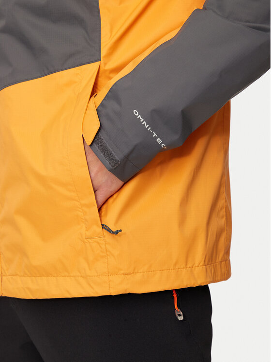 Columbia Columbia Neperšlampanti striukė Pouring Adventure™ III 2117171 Pilka Regular Fit
