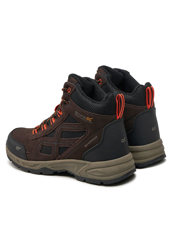 Regatta Regatta Trekking čevlji VendeavorSuede Bt RMF836 Bordo rdeča