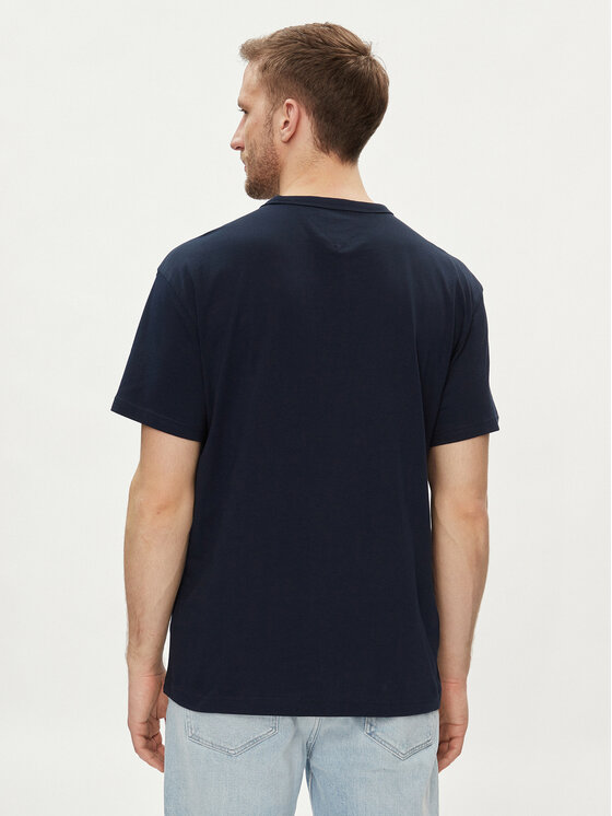 Tommy Jeans Tommy Jeans Tričko DM0DM18872 Tmavomodrá Regular Fit