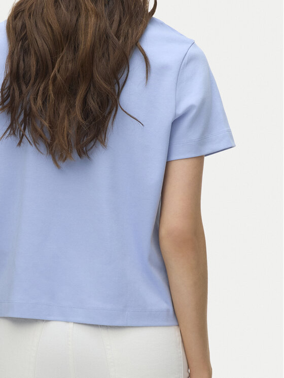 Vero Moda Vero Moda T-Shirt Sara 10311633 Błękitny Regular Fit