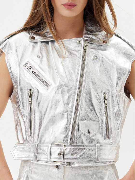 Serge Pariente Serge Pariente Sportisks veste Stef Pelēks Regular Fit