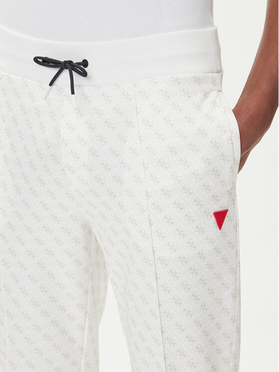 Guess Guess Спортивні штани Z2BB05 K7122 Білий Regular Fit