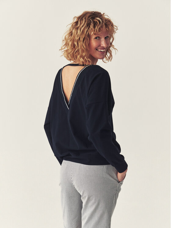 TATUUM TATUUM Mikina ANEKO Tmavomodrá Loose Fit