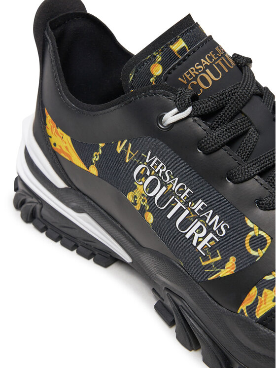 Versace Jeans Couture Versace Jeans Couture Sneakers 77YA3SIB ZS891 Schwarz