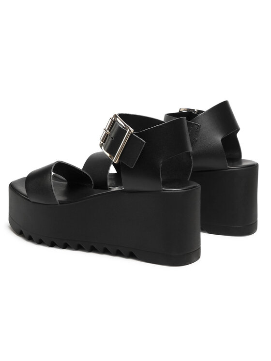 Steve madden 2024 lake black leather