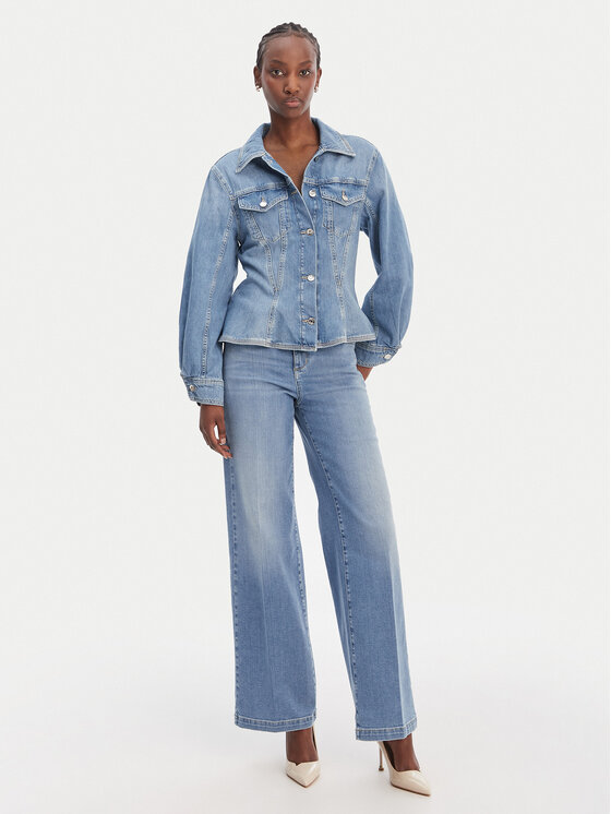 Liu Jo Liu Jo Giacca di jeans UA6199 D0309 Blu Regular Fit