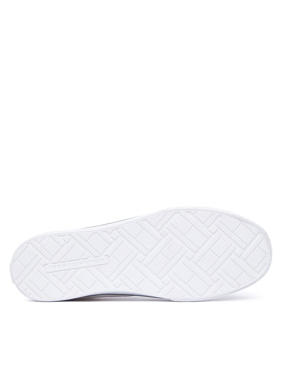 Tommy Hilfiger Tommy Hilfiger Sneakers aus Stoff Th Low FW0FW09390 Weiß