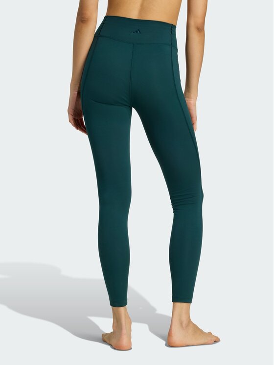 adidas adidas Legginsy 133519 Zielony Fitted Fit