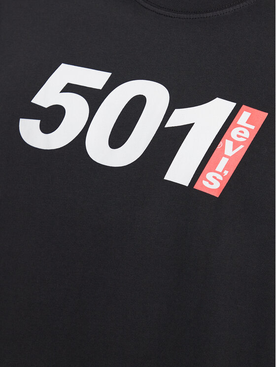 Levi's® Levi's® Tričko Graphic 501 87373-0082 Čierna Vintage Fit