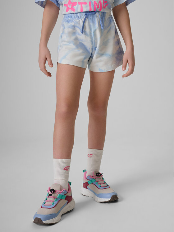 4F 4F Szorty sportowe POOLSIDE CLUB Niebieski Regular Fit