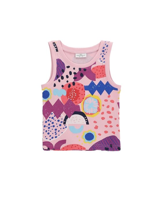 Coccodrillo Coccodrillo Tank top WC6143303QGJ-022 Barevná Regular Fit