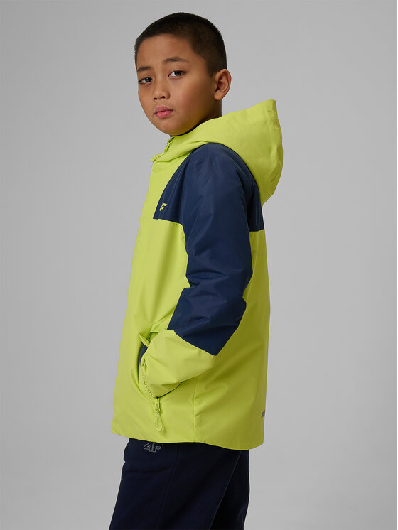 4F 4F Kurtka przejściowa OUTERWEAR Zielony Regular Fit