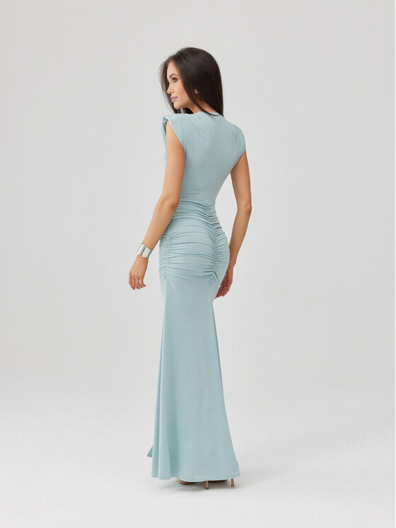 Roco Fashion Roco Fashion Abito da sera Noelia Verde Slim Fit