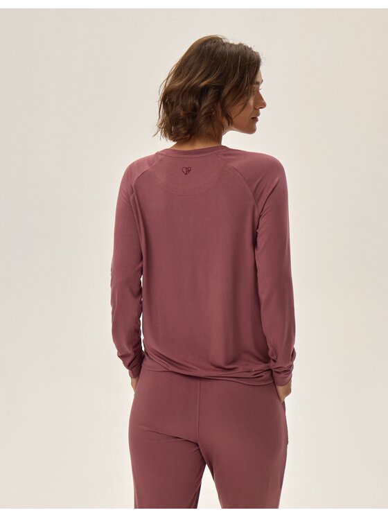 Esotiq Esotiq Piżama 42064 Fioletowy Regular Fit