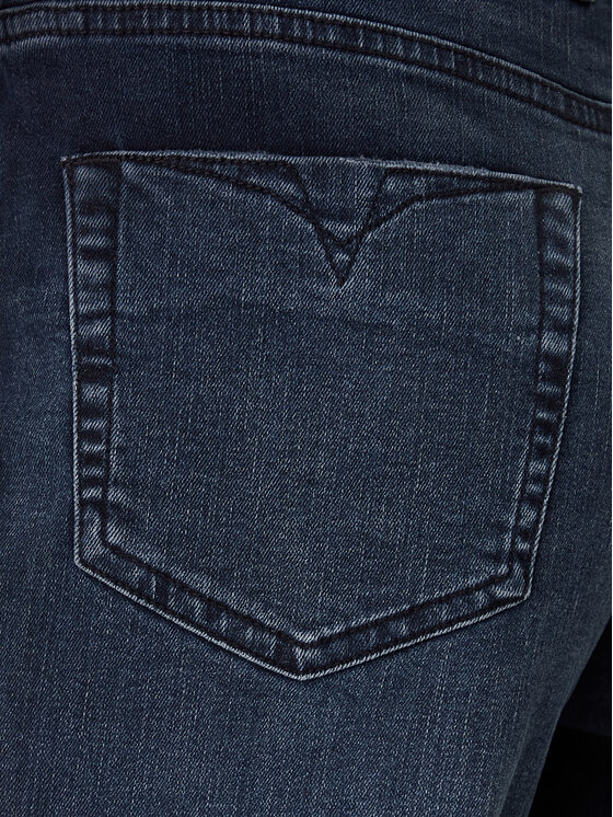 Versace Jeans Couture Versace Jeans Couture Jeansy 79HAB561 CDWAB Granatowy Wide Leg