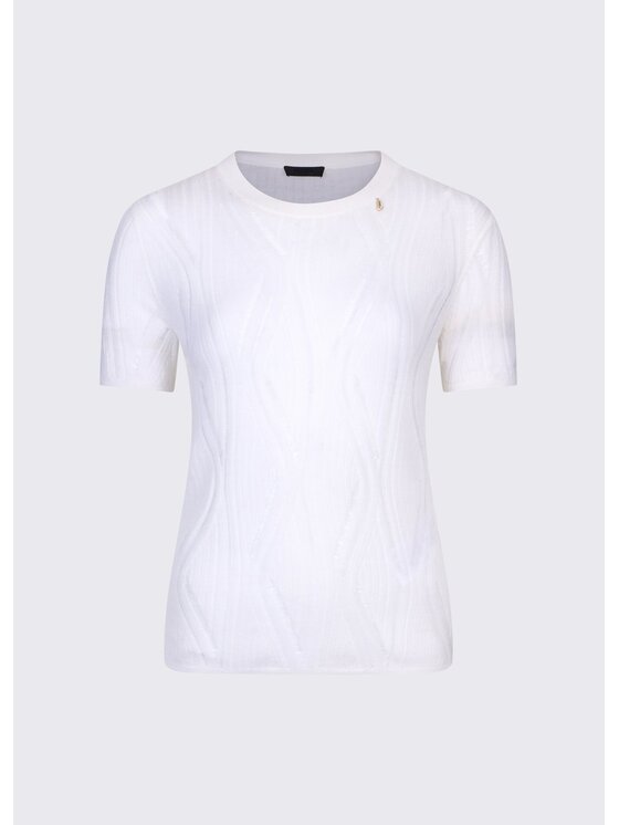Liu Jo Liu Jo Maglione CA6196MA77QP9581 Bianco Regular Fit