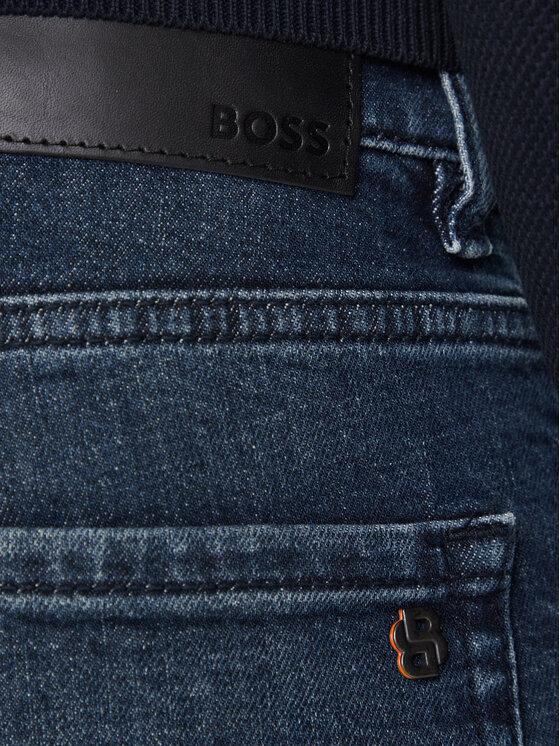 BOSS BOSS Farmer Onyx Bo 50544651 Sötétkék Tapered Fit